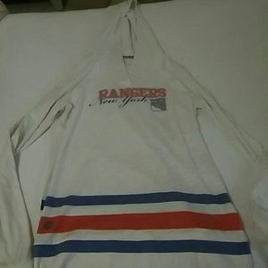 Rangers long sleeved T-shirt with hood